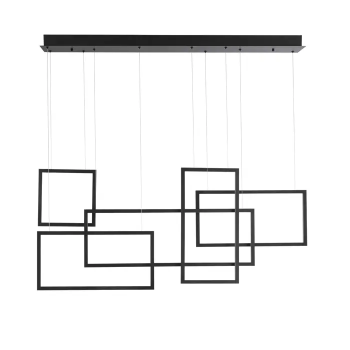 CORNICE VISILICA LED 91W/3000K/4860lm/DIMM/IP20/CRNA