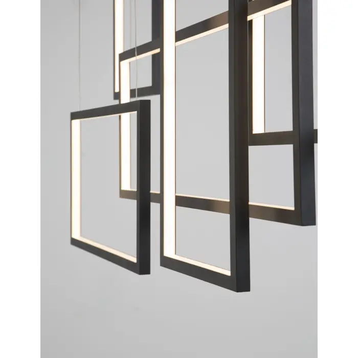 CORNICE VISILICA LED 91W/3000K/4860lm/DIMM/IP20/CRNA