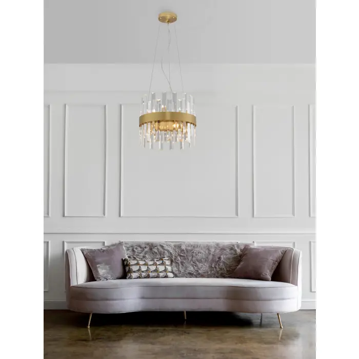 CROWN VISILICA G9 IP20/ZLATNA