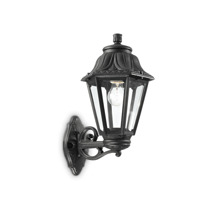 DAFNE ZIDNA SVJETILJKA AP1 VELIKA CRNA