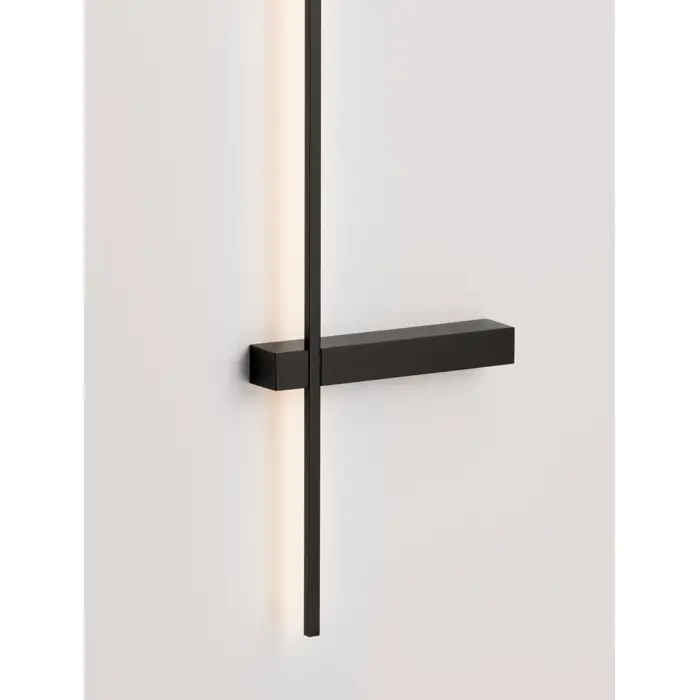 DANESSA ZIDNA LED SVJETILJKA CRNA 5W IP20 CCT 2700-3000K