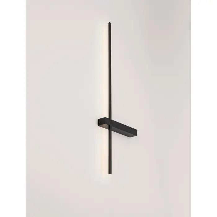 DANESSA ZIDNA LED SVJETILJKA CRNA 5W IP20 CCT 2700-3000K