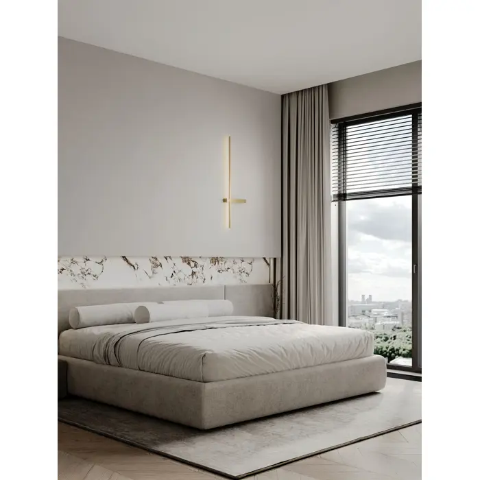 DANESSA ZIDNA LED SVJETILJKA ZLATNA 5W IP20 CCT 2700-3000K