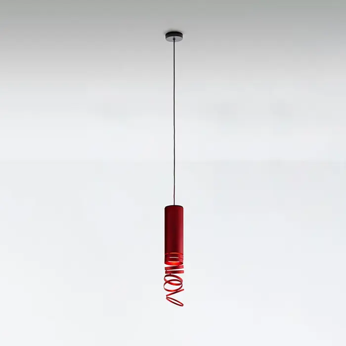 DECOMPOSE' LIGHT VISLICA E27 CRVENA