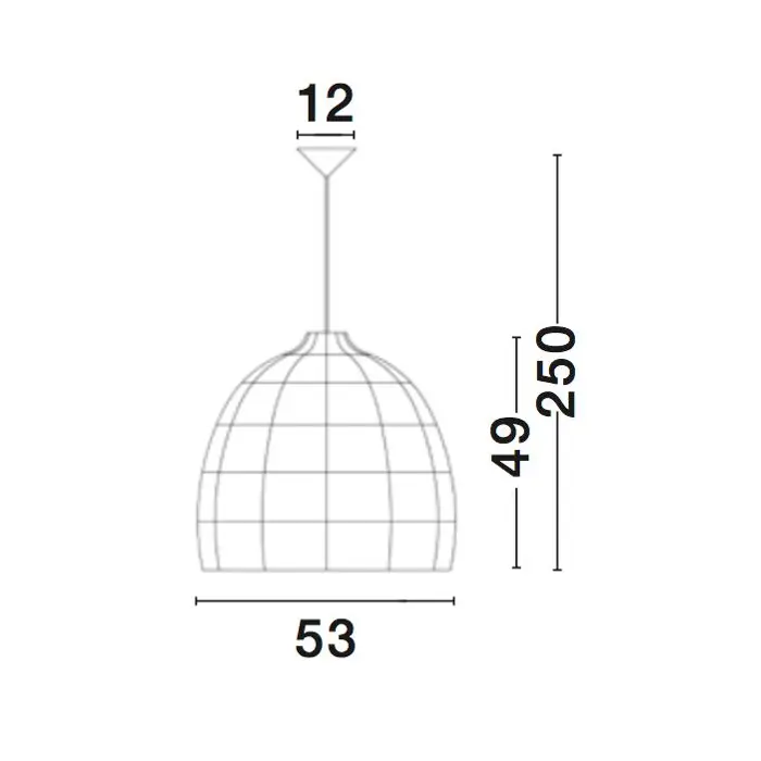DESTIN VISLICA E27 /IP20/CRNA