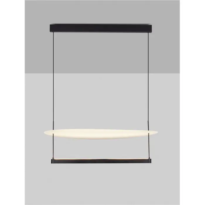 DIONA VISILICA LED/3000K/55W/3600Lm/CRNA & BIJELA