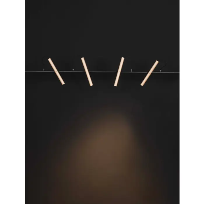 ELLI VISILICA LED /3000K/22W/1112Lm/ CHAMPAIGN ZLATNA & CRNA