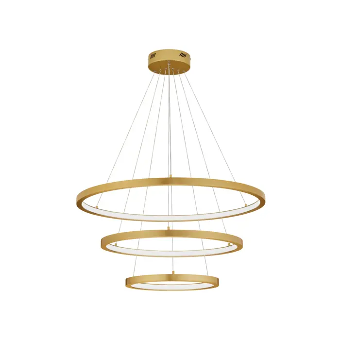 EMPATIA VISILICA LED 108W/3000K/2245lm/DIMM/IP20/MESING ZLATNA