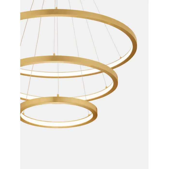 EMPATIA VISILICA LED 108W/3000K/2245lm/DIMM/IP20/MESING ZLATNA