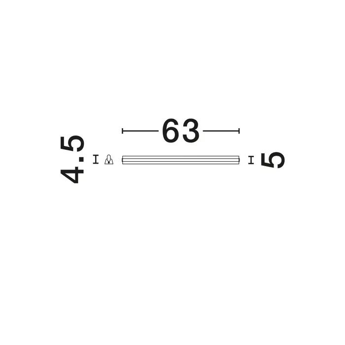ENDO ZIDNA LED SVJETILJKA CRNA 17W IP44 CCT 3000-4000K