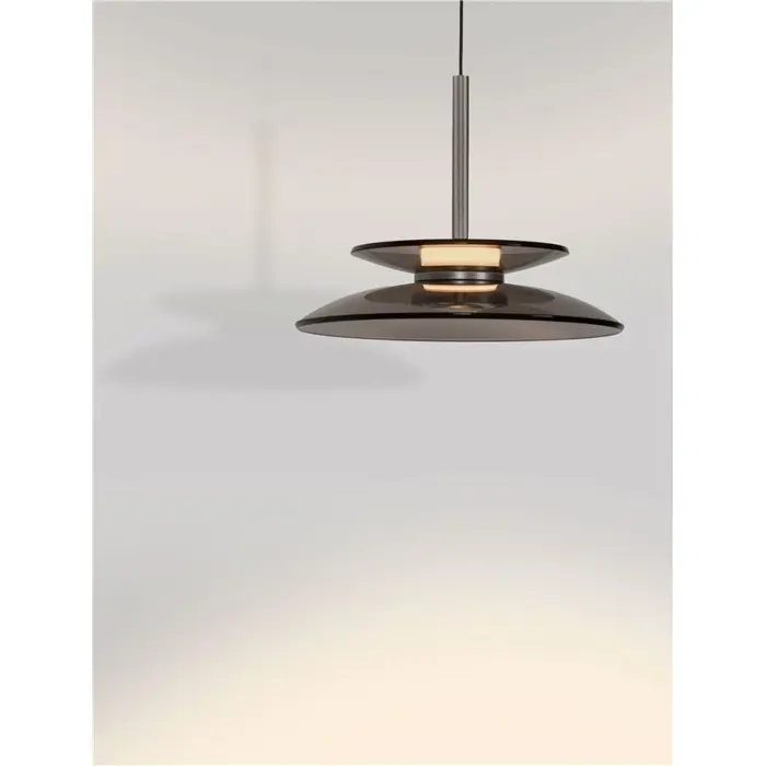 ESTI LED VISILICA TAMNO SMEĐE STAKLO 10W IP20 3000K TRIAK PRIGUŠLJIVA