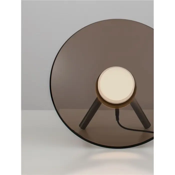 ESTI STOLNA LED SVJETILJKA TAMNO SMEĐA 16W IP20 3000K PRIGUŠLJIVA