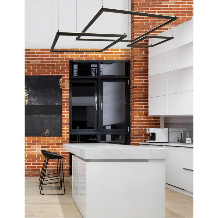 ETERNA VISILICA LED 40W/3000K/3000lm/DIMM/IP20/CRNA