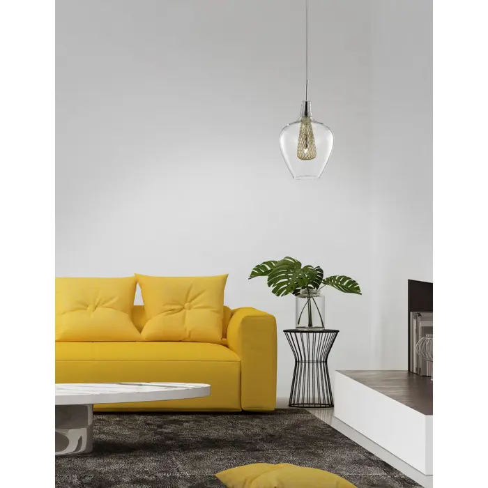 FILO VISILICA G9 /IP20/KROM & PROZIRNA & ZLATNA