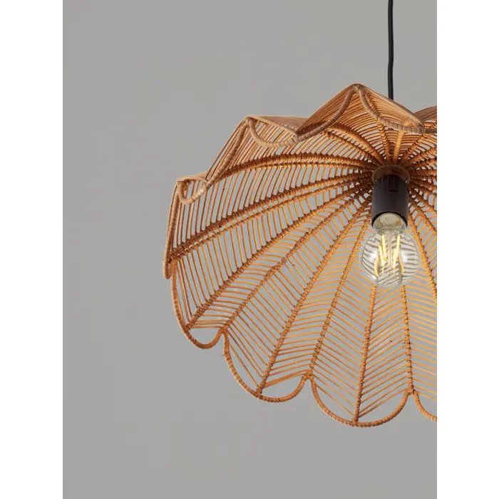 FLARE VISILICA RATAN E27 1X12W IP20