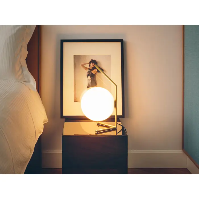 FLOS IC STOLNA LAMPA STARO ZLATO E14 60W