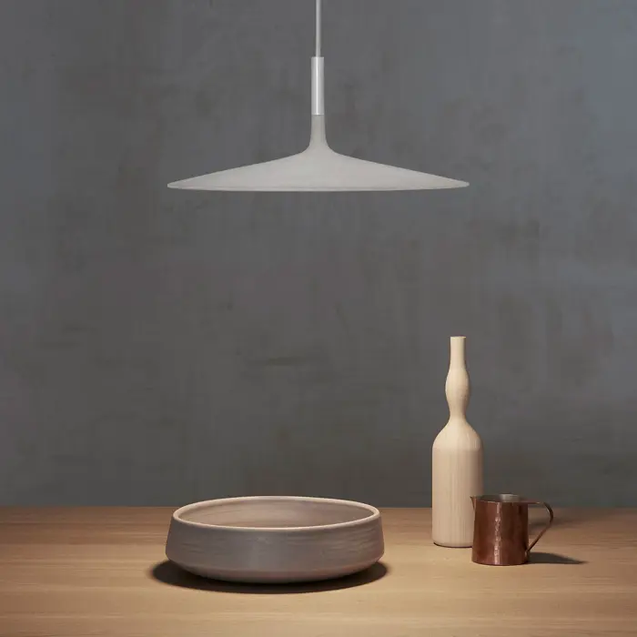 FOSCARINI APLOMB LARGE VISILICA BIJELA DIMM.