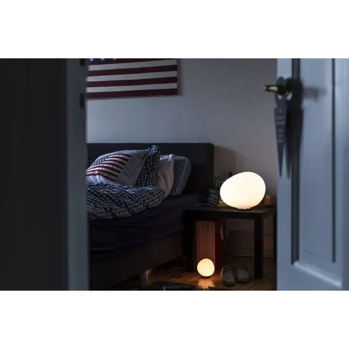 FOSCARINI GREGG STOLNA LAMPA ZLATNO/BIJELA