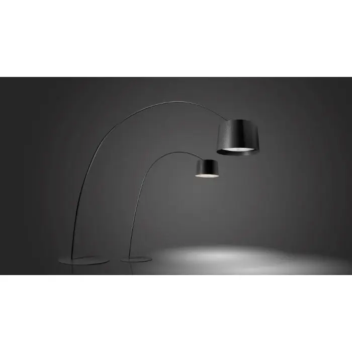FOSCARINI TWICE AS TWIGGY STAJAĆA LAMPA CRNA