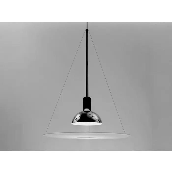 FRISBI VISILICA E27/105W/230V/fi.600mm/CRNA