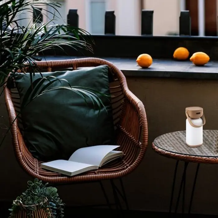 FUNES Vanjske DEKORATIVNA SVJETILJKA LED 3W/BRAUN/IP44/120lm