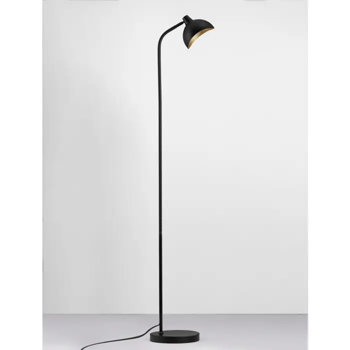 GETI STAJAĆA SVJETILJKA E14 /IP20/MATT CRNA & ZLATNA