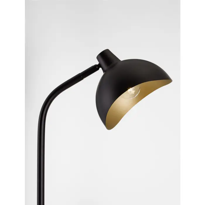 GETI STAJAĆA SVJETILJKA E14 /IP20/MATT CRNA & ZLATNA