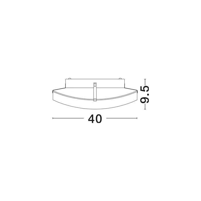 GIORNO PLAFONSKA LAMPA E27 IP20/BIJELA