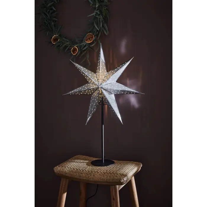 glitter-stolna-lampa-zvijezda-45cm-crnasrebro-1x25we1420m-50125-02154396.webp