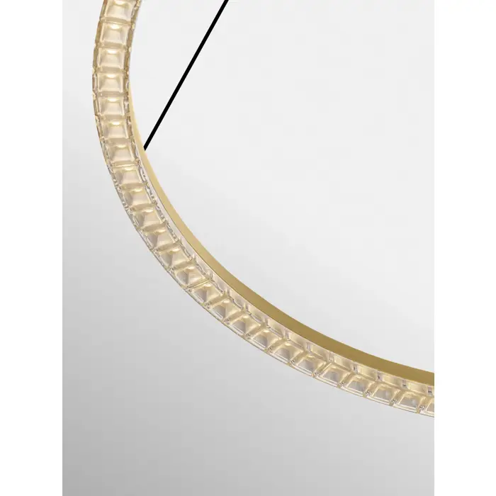 GREAMY LED VISILICA ZLATNA 43W IP20 3000K TRIAK PRIGUŠLJIVA