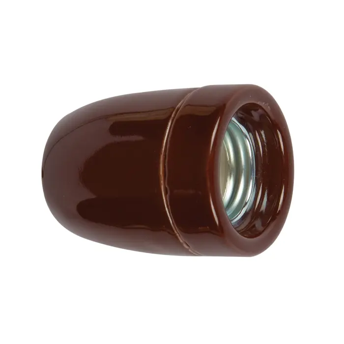 GRLO E27 KERAMIČKO BROWN