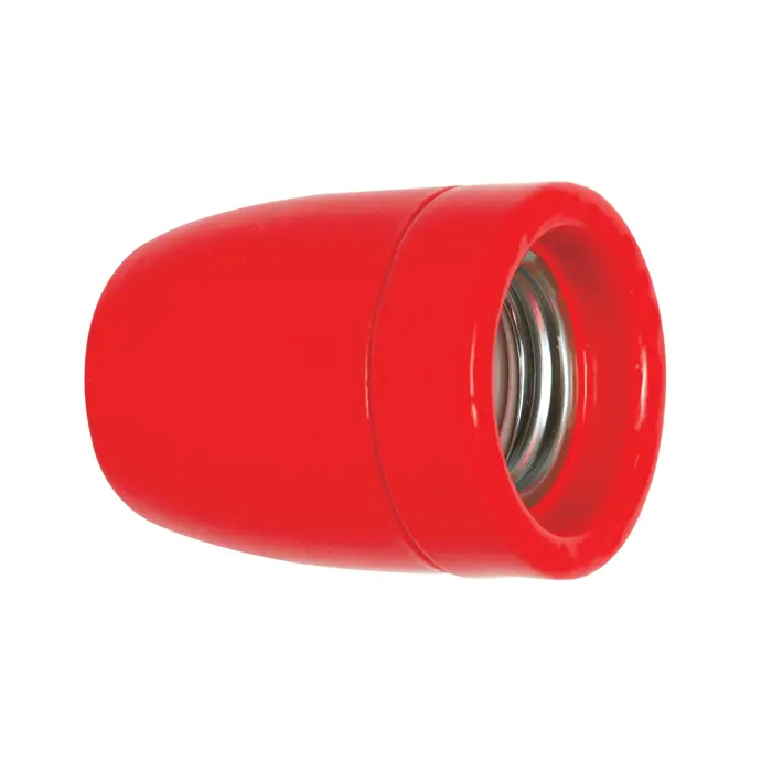 GRLO E27 KERAMIČKO CRVENO