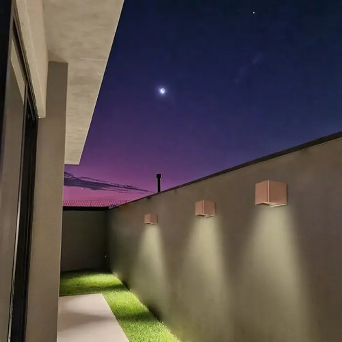 HALLSTATT VANJSKA ZIDNA SVJETILJKA LED 10W/BRAUN/IP54/320lm