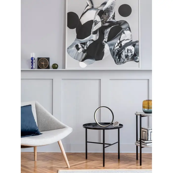 HOLA STOLNA LAMPA LED/3000K/12W/780Lm/CRNA