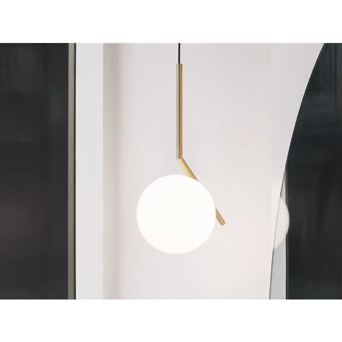 IC LIGHTS 1 VISILICA 1×E14/60W/230V fi.200mm STARO ZLATO