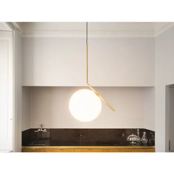 IC LIGHTS 1 VISILICA 1×E14/60W/230V fi.200mm STARO ZLATO