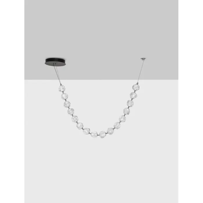 IFOS VISILICA LED/3000K/71W/5044Lm/CRNA