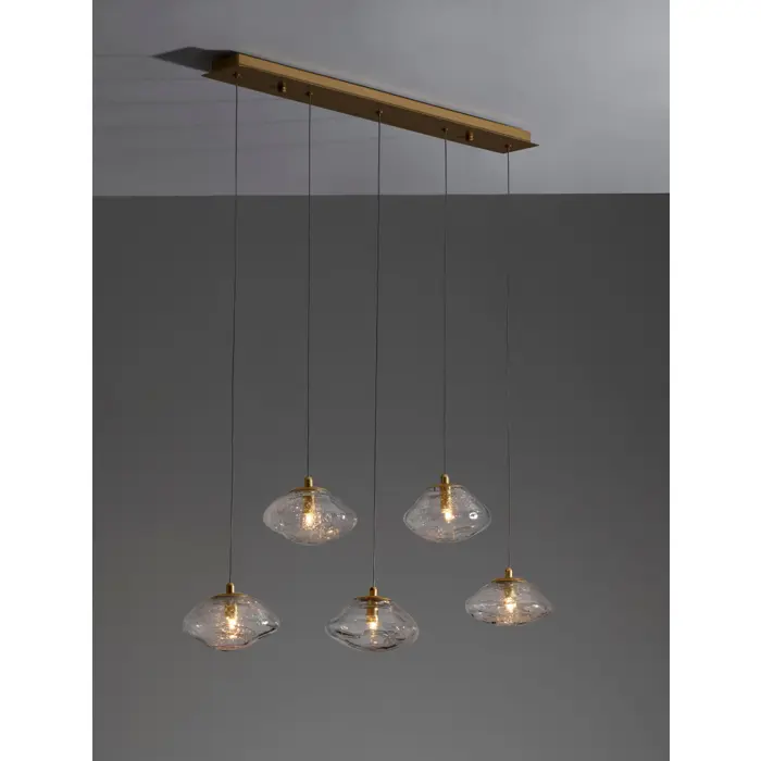 KING VISILICA G9 /IP20/MESING ZLATNA