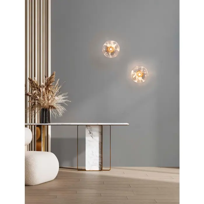 KING ZIDNA LAMPA G9/5W/ANTIK ZLATNO