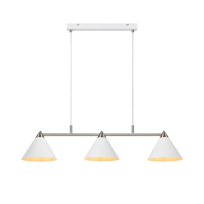 KLINT VISILICA 3L WHITE/STEEL E14