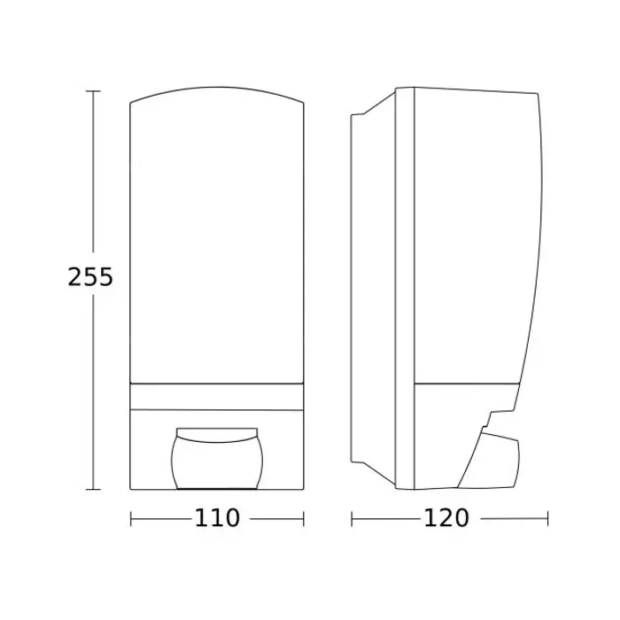 L1 STEINEL ZIDNA SVJETILJKA SA SENZOROM CRNA