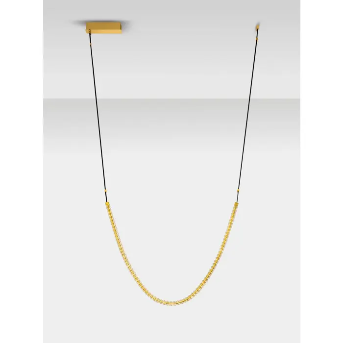 LAZURA LED VISILICA ZLATNA 62W IP20 3000K TRIAK PRIGUŠLJIVA