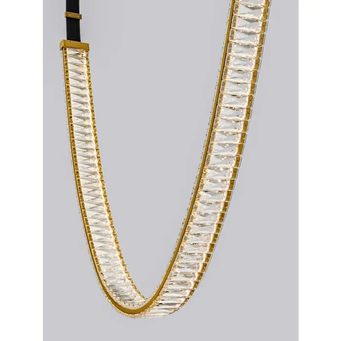 LAZURA LED VISILICA ZLATNA 62W IP20 3000K TRIAK PRIGUŠLJIVA