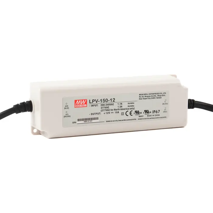 LED DRIVER 150W/24V/IP67