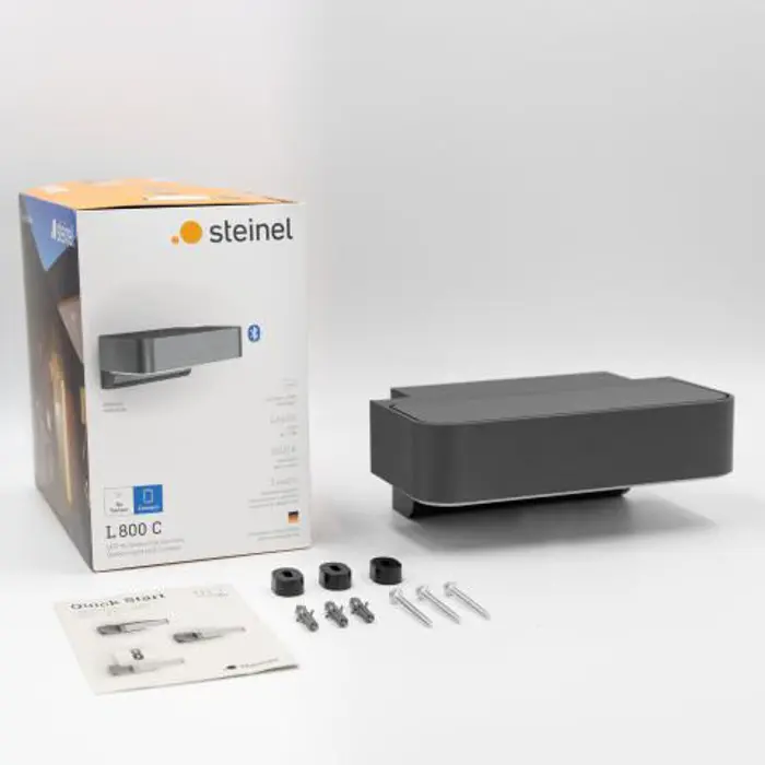 LED VANJSKA ZIDNA SVJETILJKA BLUETOOTH L 800 C ANTRACIT 7,5W 3000K 466lm