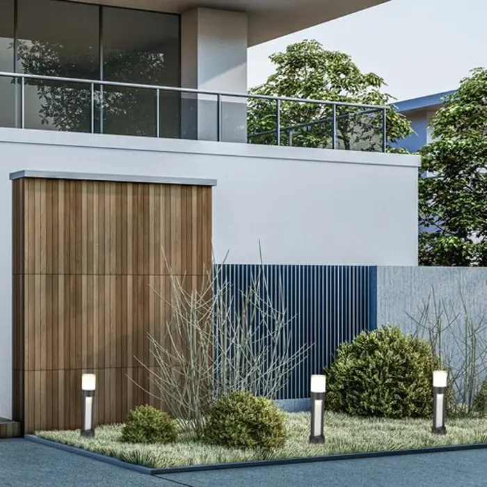 LEITHA VANJSKA STAJAĆA SVJETILJKA LED 12W/CRNA/IP44/720lm