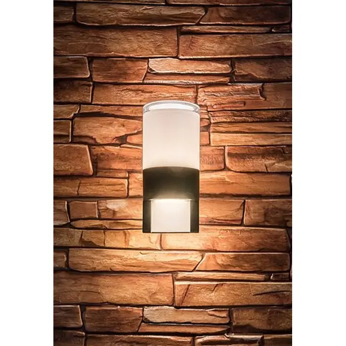 LEITHA VANJSKA ZIDNA SVJETILJKA LED 12W/CRNA/IP44/740lm