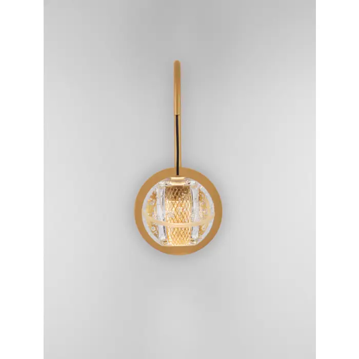 LICIO ZIDNA LAMPA LED/3000K/4W/166Lm/GOLD