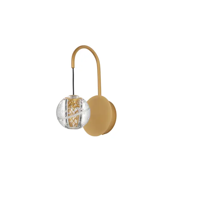 LICIO ZIDNA LAMPA LED/3000K/4W/166Lm/GOLD