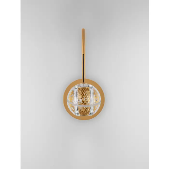 LICIO ZIDNA LAMPA LED/3000K/4W/166Lm/GOLD